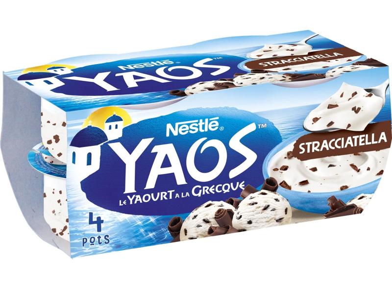 Nestle Yaos Stracciatella Greek Yogurt  - 125 G