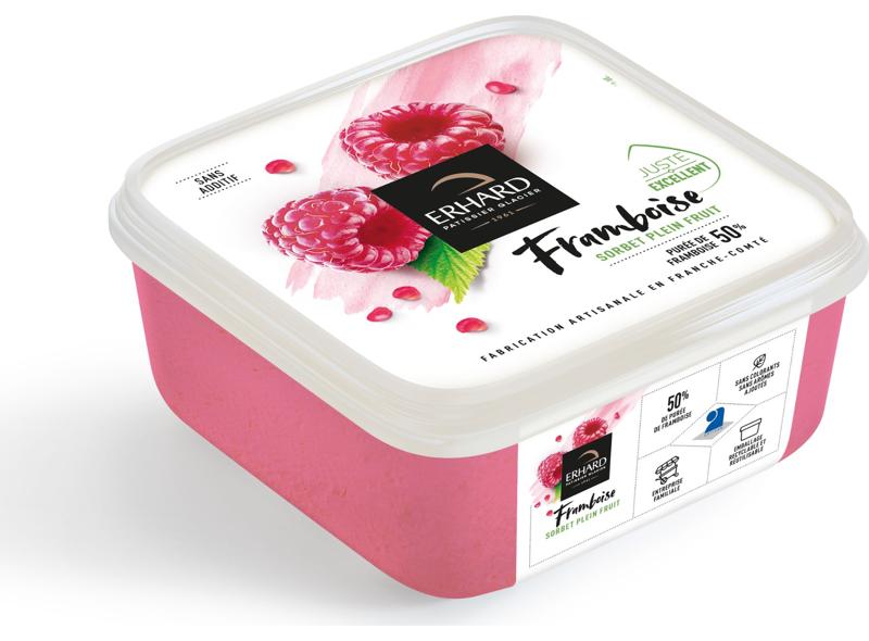 Erhard Raspberry Sorbet  - 450 G