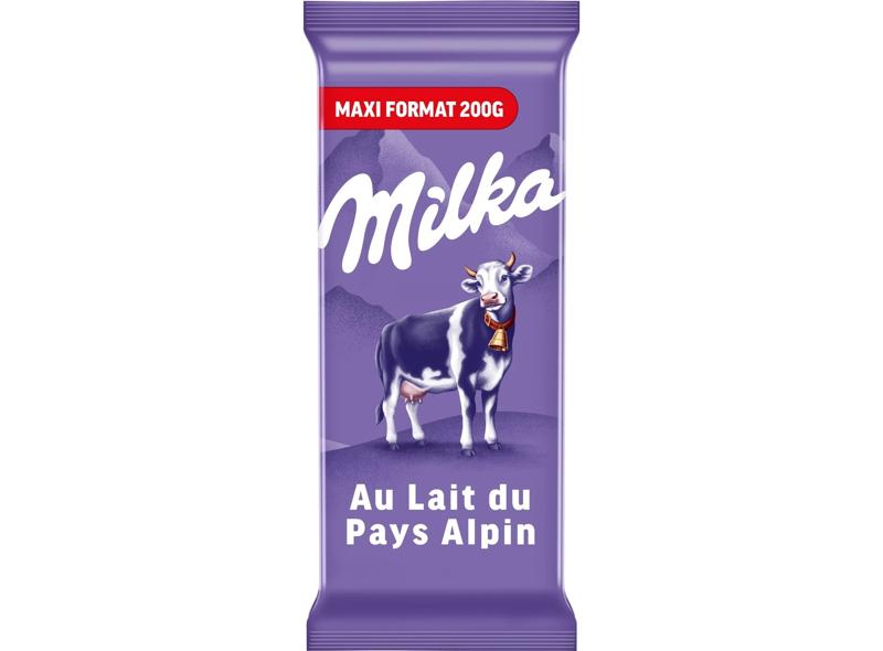 Milka Milk Chocolate Bar Alpine Region  - 200 G