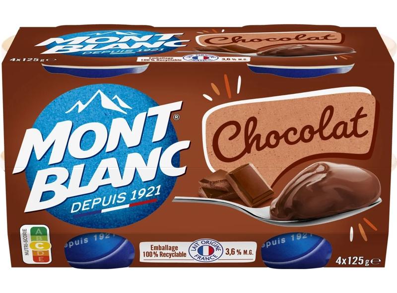 Mont Blanc Chocolate Cream Dessert  - 125 G