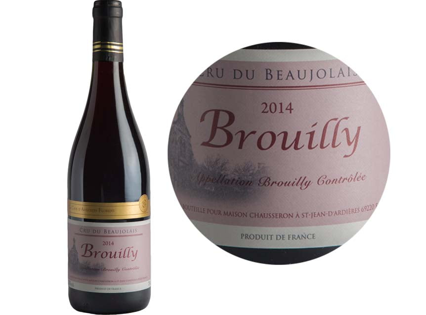 Selection A. Florent Gamay Brouilly Red Wine  - 75Cl