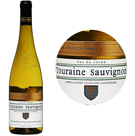 Selection A. Florent White Wine Touraine Sauvignon 2022  - 75Cl