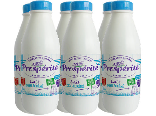 Prosperite Fermiere Uht Semi-Skimmed Milk  - k 1L