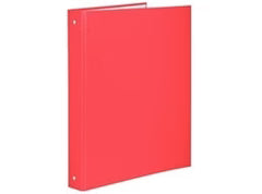 Red 4 Ring Binder  -  A4