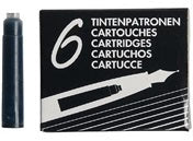 6 Short Black Ink Cartridges  - 1 pc