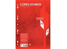 Calligraphe 50 Double A4 Punched Sheets  - 1 Pc