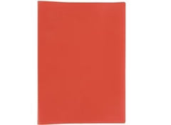 Red Clear Book A4 - 50 Pockets