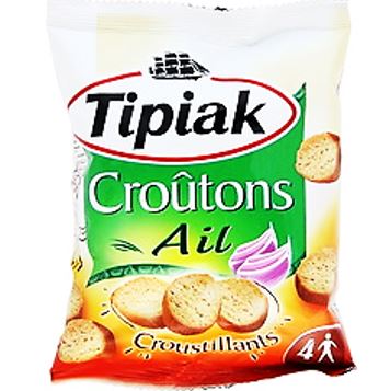 Tipiak Garlic Croutons  -  75 G