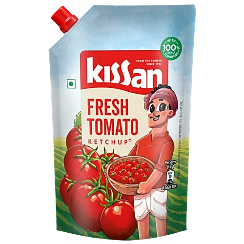 Kissan Fresh Tomato Ketchup Regular - 415 g