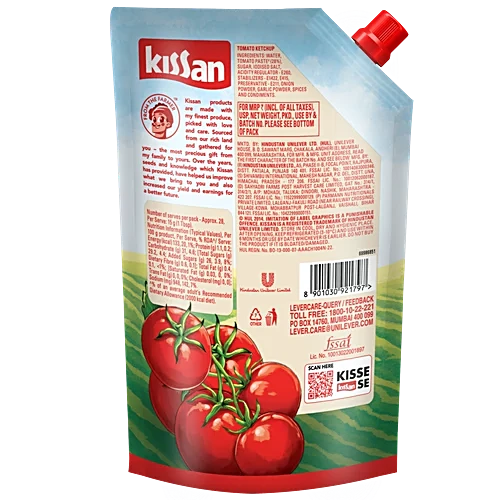 Kissan Fresh Tomato Ketchup Regular - 415 g