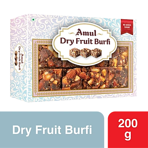 Amul Dry Fruit Burfi - 200 g