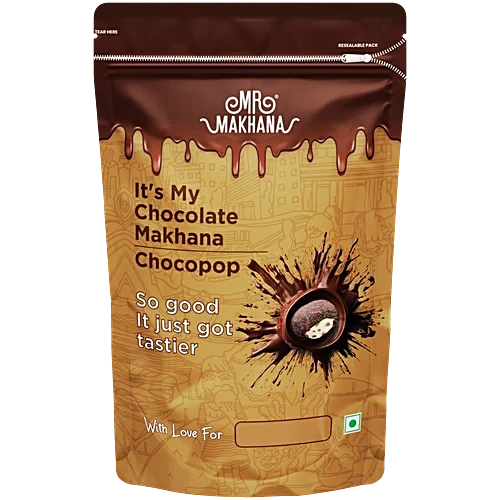 MR. MAKHANA Chocopop Chocolate Makhana - 65 g