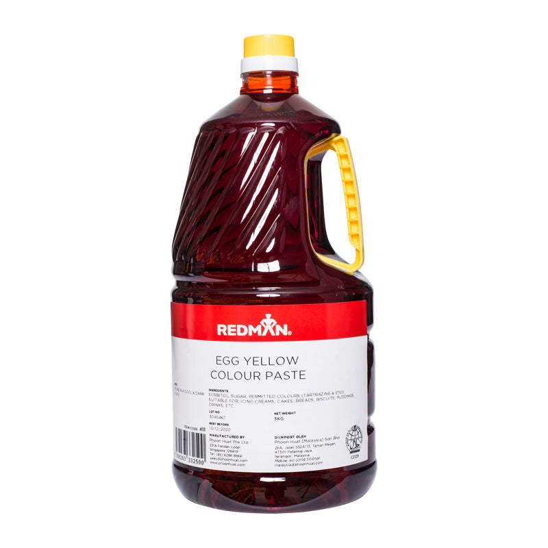 Redman Egg Yellow Colour Paste - 3 Kg