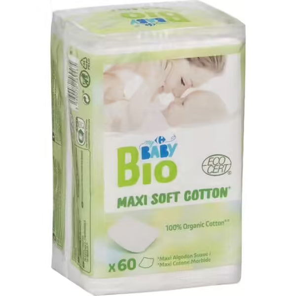 Carrefour Organic Cotton Pads  - 60Pc