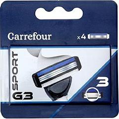 Carrefour Sport 3 Blade Refills  -  3Pc