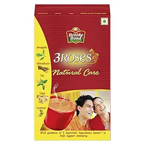 Brooke Bond 3 Roses Natural Care Tea - 500 g