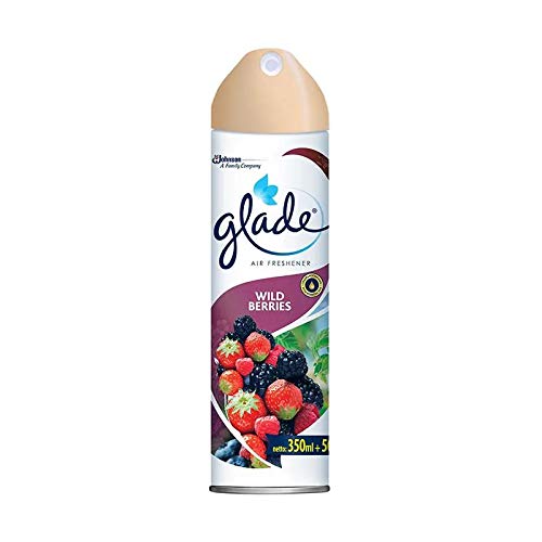 Glade Air Freshener Aerosol Wild Berries Spray - 350 ml
