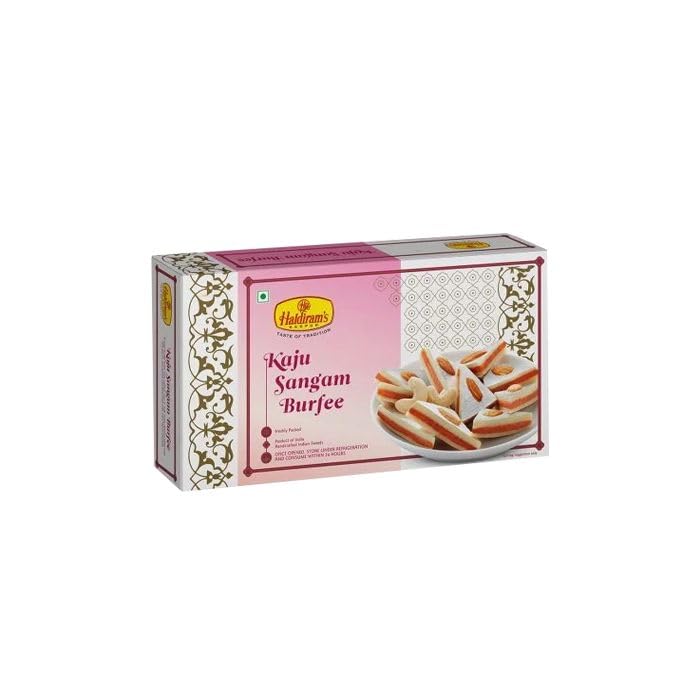 Haldiram's Fresh Kaju Sangam Burfee (Festive Special) - 250 g