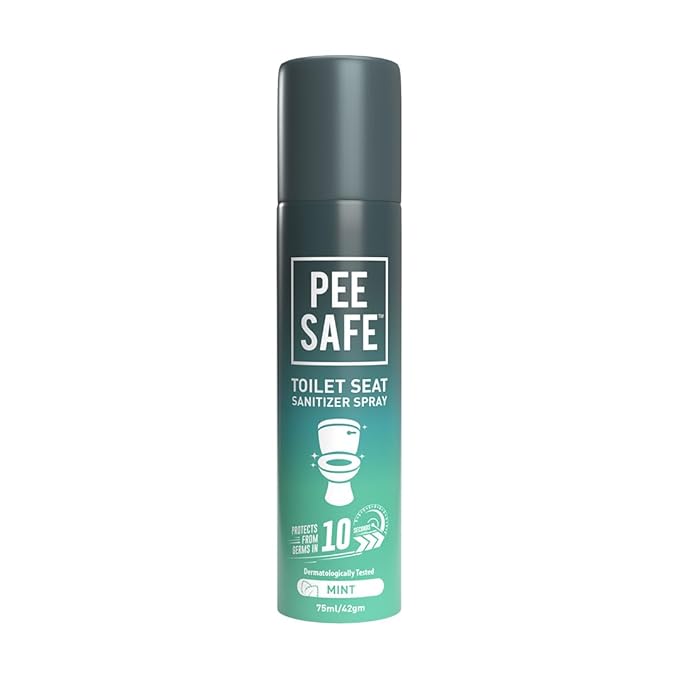 Pee Safe Toilet Seat Sanitizer Mint - 75 ml