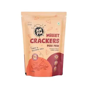 Faith Foods Millet Crackers Peri Peri - 100 g