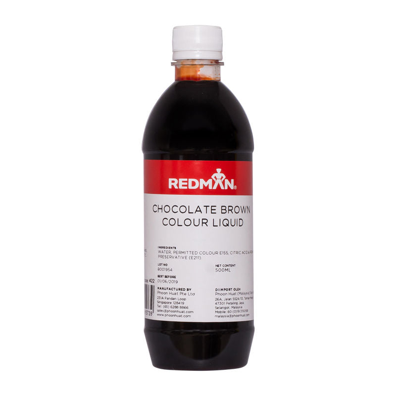 Redman Chocolate Brown Colour Liquid - 500 Ml