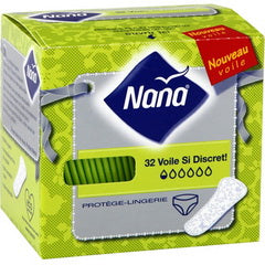 Nana Ultra Fine Panty Liners  - 32Pc