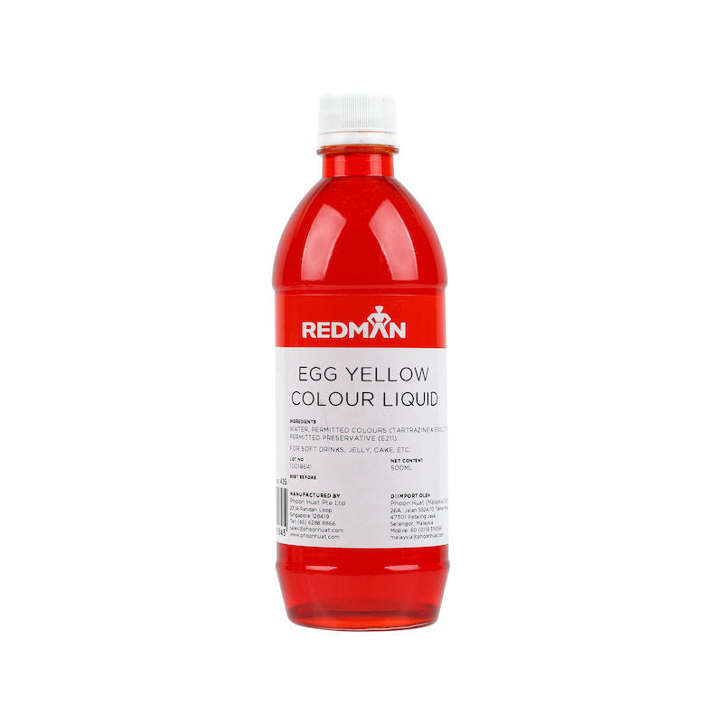 Redman Egg Yellow Colour Liquid - 500 Ml