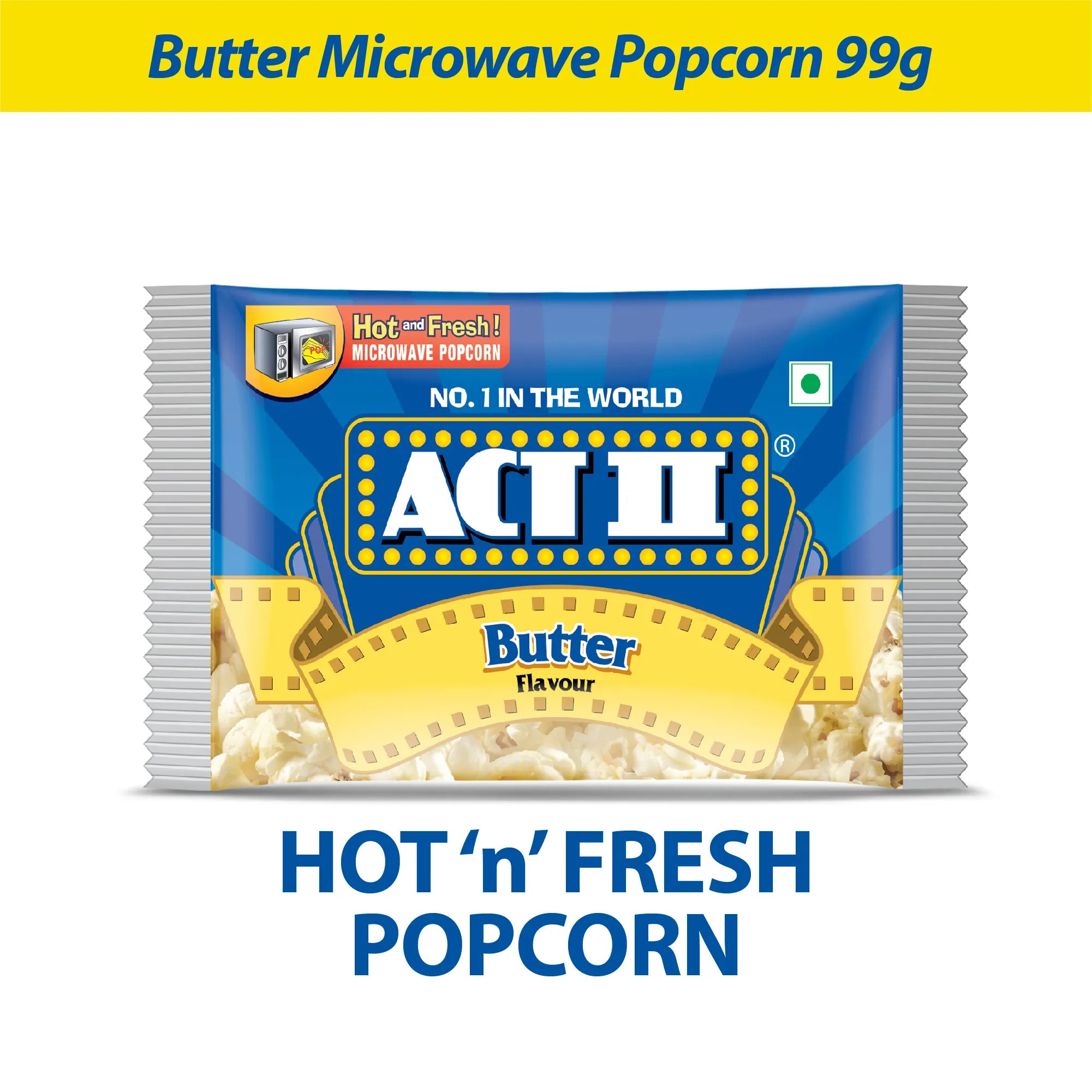 Acio Popcorn ACT II Butter Popcorn - 99 g