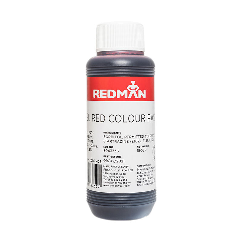 Redman Noel Red Colour Paste - 150 G