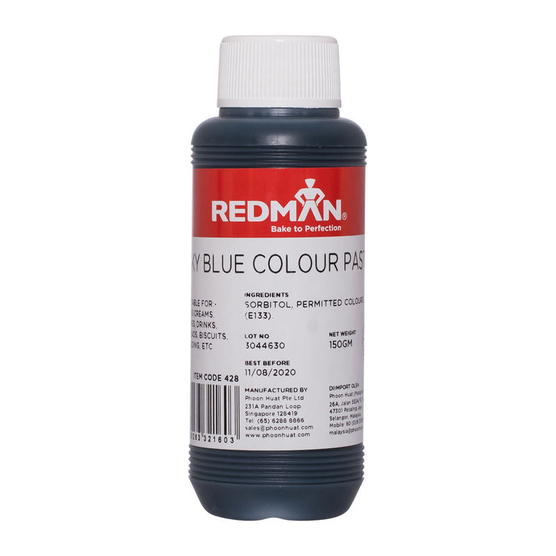 Redman Sky Blue Colour Paste - 150 G