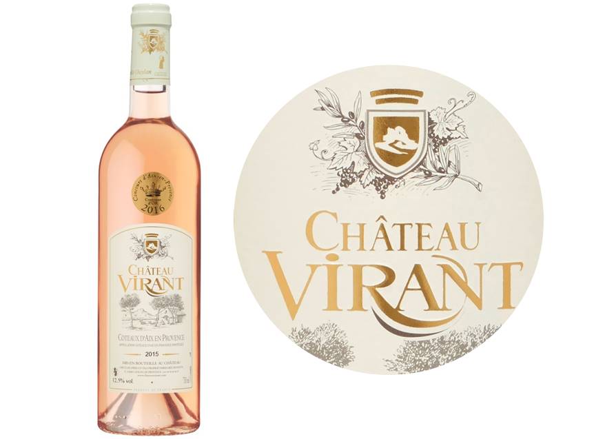 Ch. Virant Grenache Coteaux Aix Provence Rose  - 75Cl