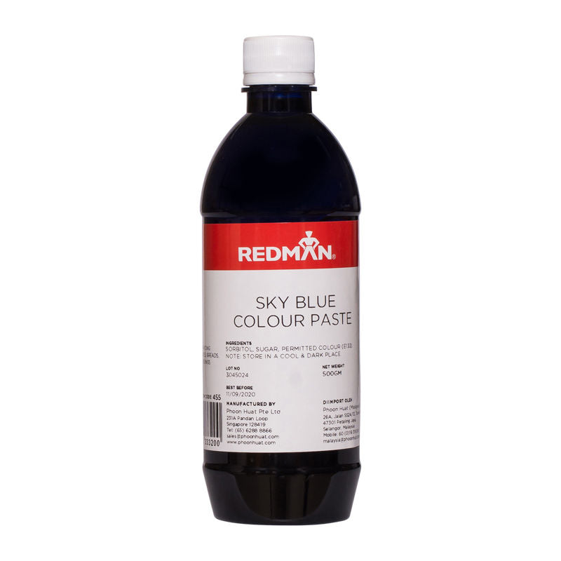 Redman Sky Blue Colour Paste - 500 G