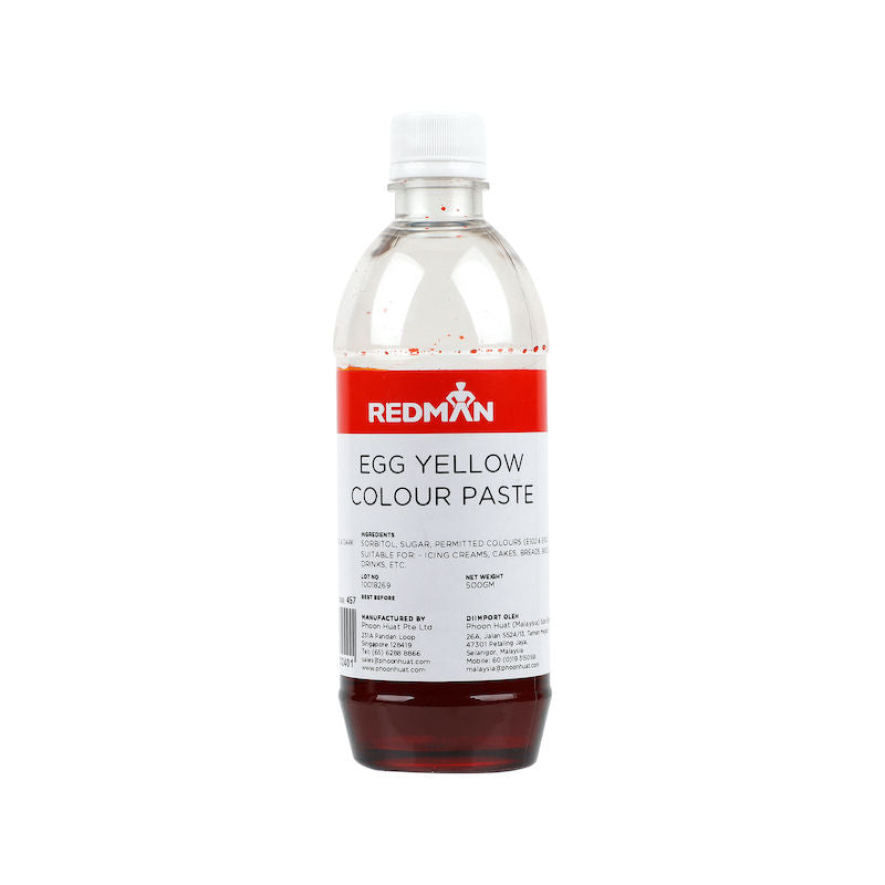 Redman Egg Yellow Colour Paste - 500 G