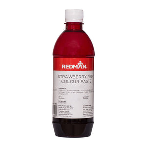 Redman Strawberry Red Colour Paste - 500 G