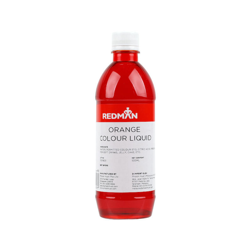 Redman Orange Colour Liquid - 500 Ml