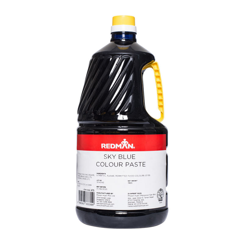Redman Sky Blue Colour Paste - 3 Kg