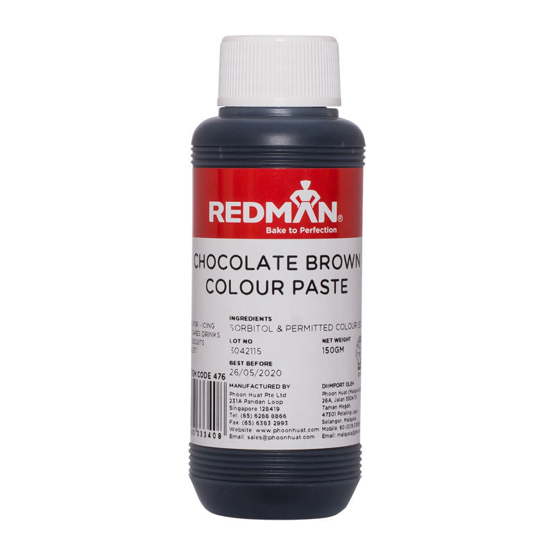 Redman Chocolate Brown Colour Paste - 150 G