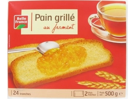 Belle France Wheat Toast Slices  - 500 G