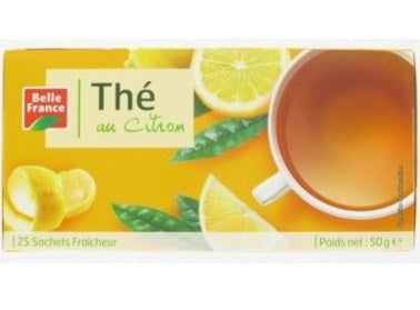 Belle France Lemon Tea  - 25Pc