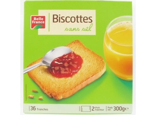 Belle France Salt-Free Biscottes  - 300 G