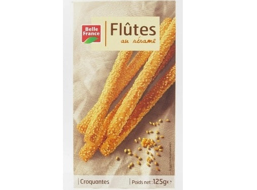 Belle France Crispy Sesame Flutes  - 125 G