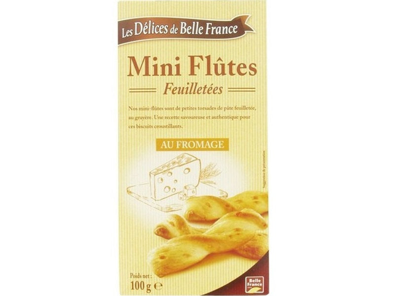 Belle France Cheese Puff Pastry Flutes  - 100 G
