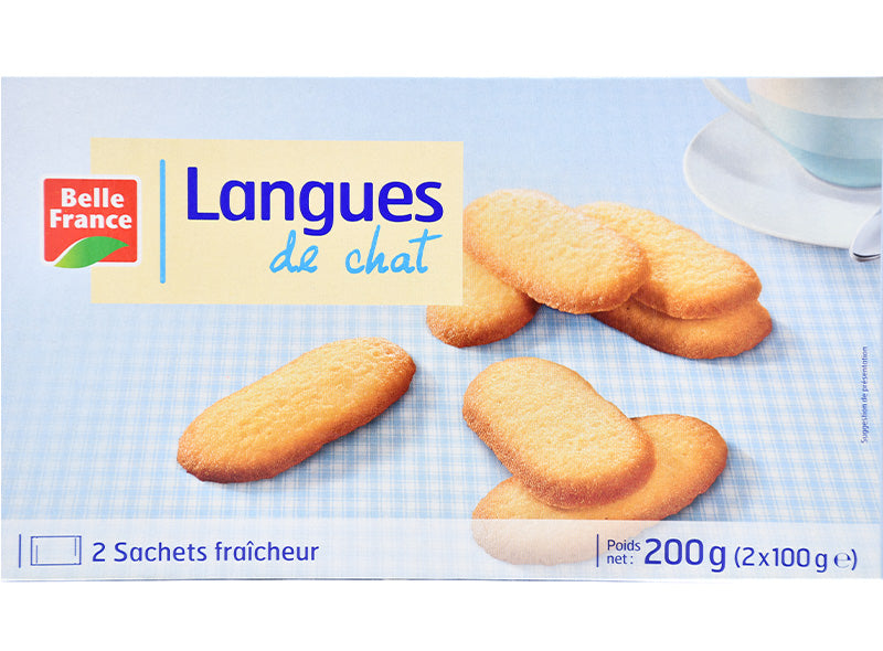 Belle France Butter Langue De Chat Biscuits  - 200 G