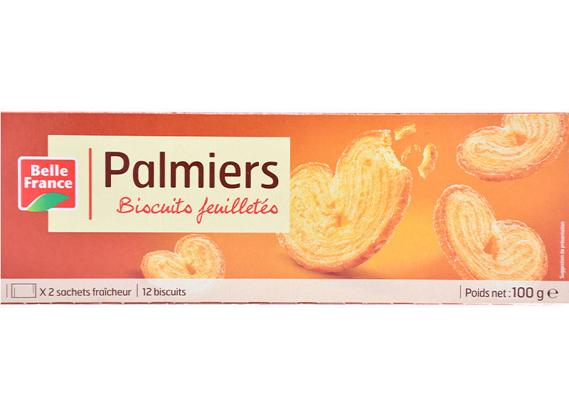 Belle France Butter Palmier Biscuits  - 100 G