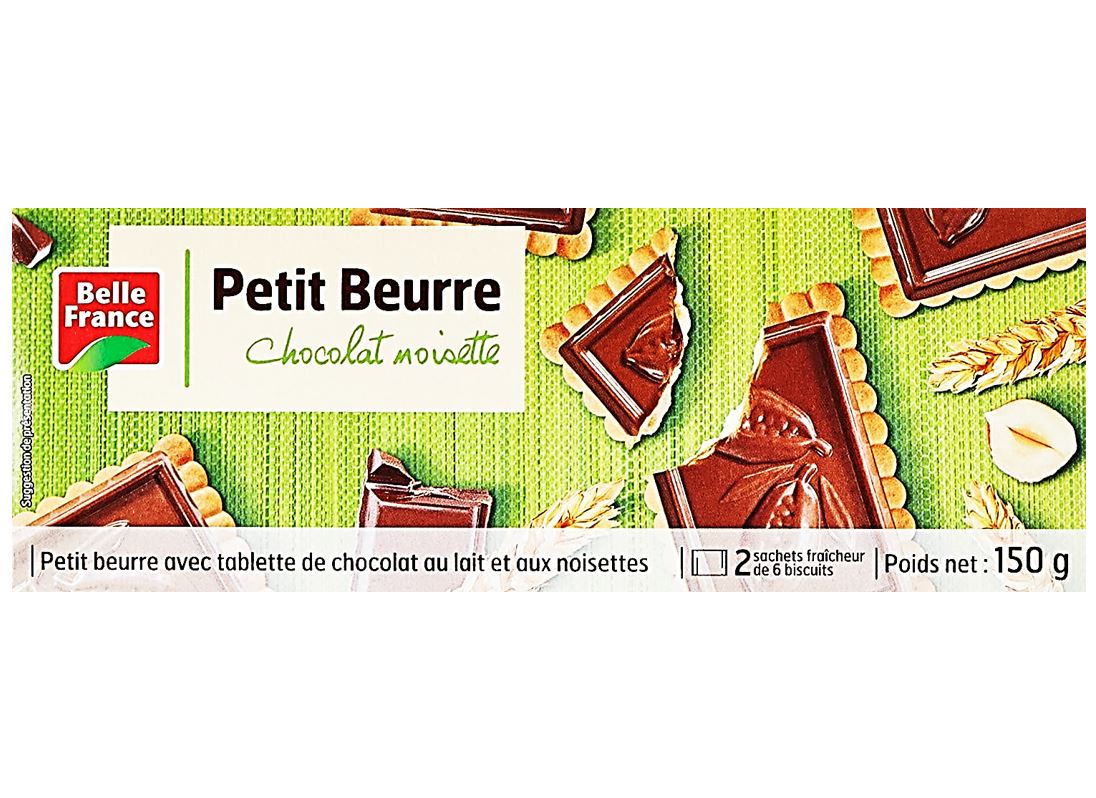 Belle France Chocolate Hazelnut Tablets  - 150 G