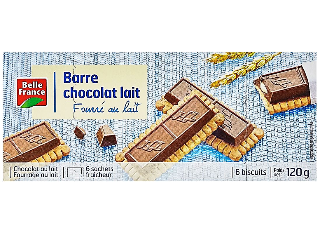 Belle France Milk Chocolate Bars  - 125 G
