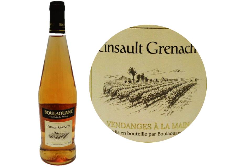 Gris De Boulaouane Rose Wine Boulaouane Maroc 2020  - 75Cl