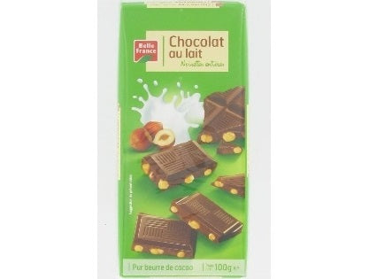 Belle France Milk Chocolate Whole Hazelnuts  - 100 G