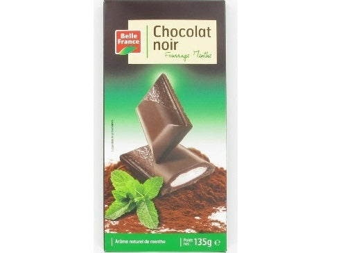 Belle France Mint Filled Dark Chocolate  - 135 G