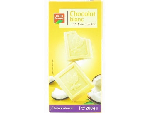 Belle France White Chocolate With Coconut  - 200 G